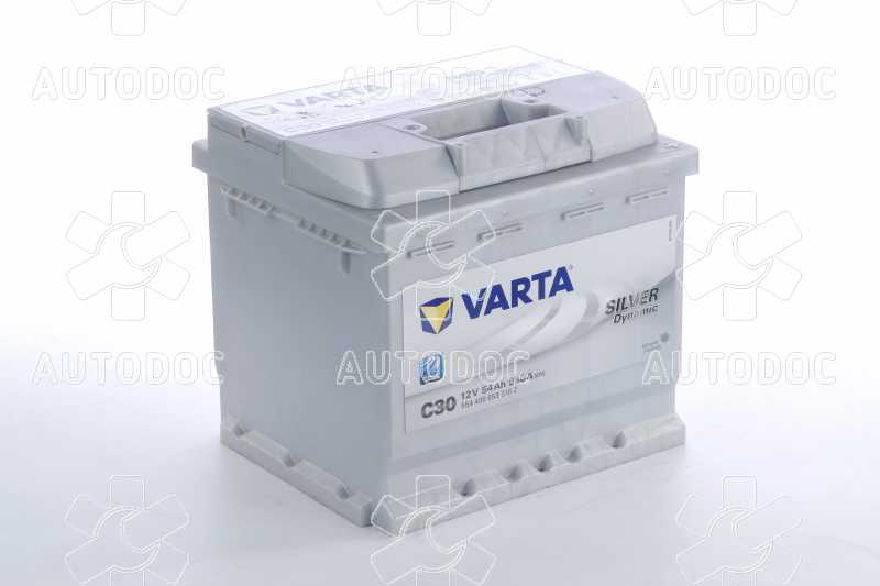 Аккумулятор   54Ah-12v VARTA SD(C30) (207x175x190),R,EN530. Фото 2