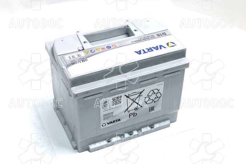 Аккумулятор   63Ah-12v VARTA SD(D15) (242x175x190),R,EN610. Фото 5