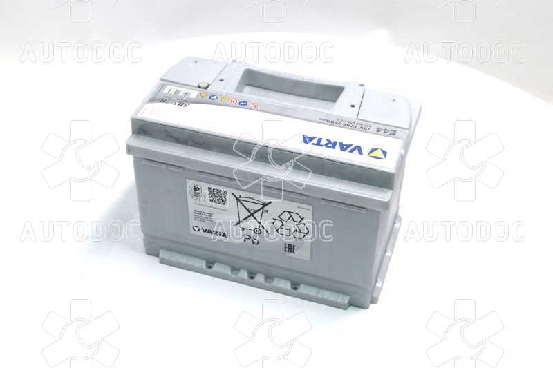 Аккумулятор   77Ah-12v VARTA SD(E44) (278х175х190),R,EN780. Фото 8
