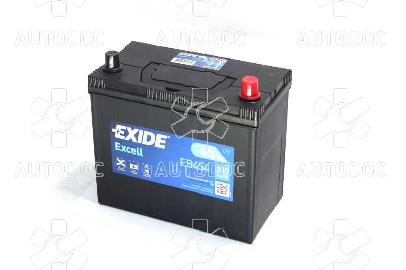 Аккумулятор   45Ah-12v Exide EXCELL(234х127х220),R,EN330 Азия. Фото 3