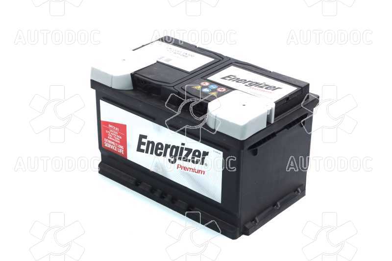 Аккумулятор   72Ah-12v Energizer Prem.(278х175х175), R,EN680. Фото 3