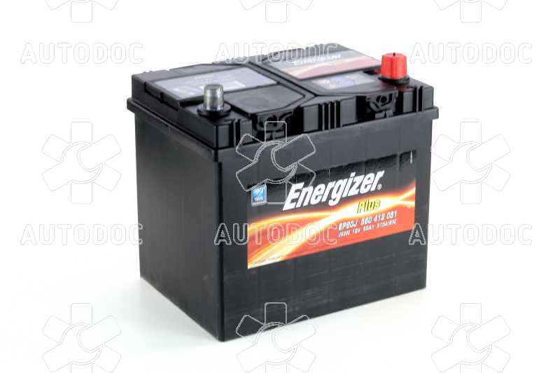 Аккумулятор   60Ah-12v Energizer Plus (232х173х225), R,EN510 Азия. Фото 2