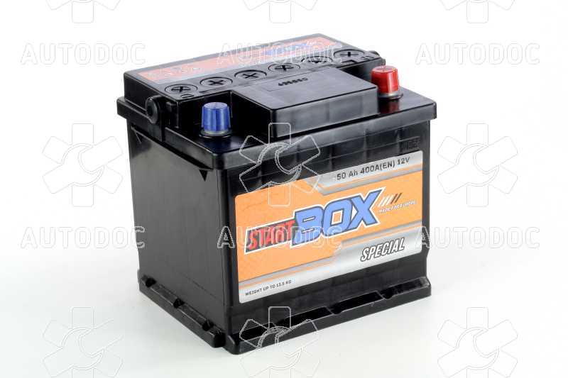 Аккумулятор   50Ah-12v StartBOX Special (215x175x190),R,EN400. Фото 1
