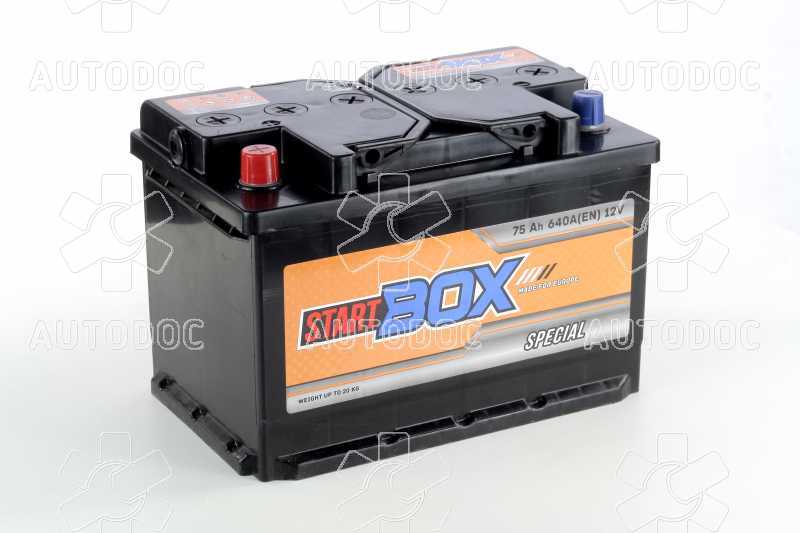 Аккумулятор   75Ah-12v StartBOX Special (276x175x190),L,EN640. Фото 1