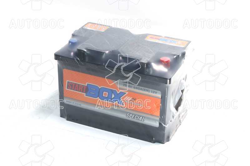 Аккумулятор   75Ah-12v StartBOX Special (276x175x190),R,EN640. Фото 3