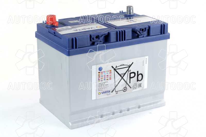 Аккумулятор   70Ah-12v VARTA BD(E23) (261х175х220),R,EN630 Азия. Фото 7