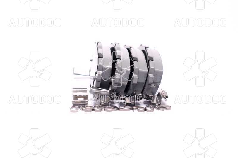 Колодки тормозные дисковые передние TOYOTA AURIS, COROLLA 12- (пр-во ASHIKA). Фото 2