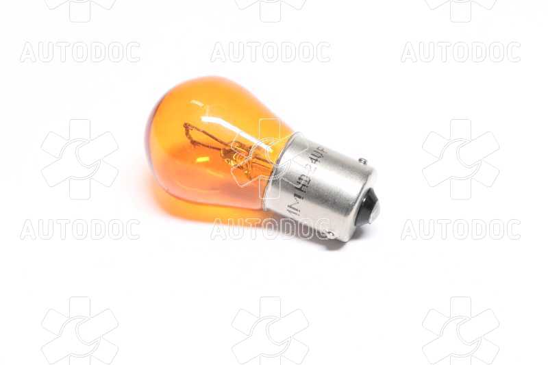 Лампа накаливания, фонарь указателя поворота (пр-во Magneti Marelli кор.код. PY21W 24 HD). Фото 1