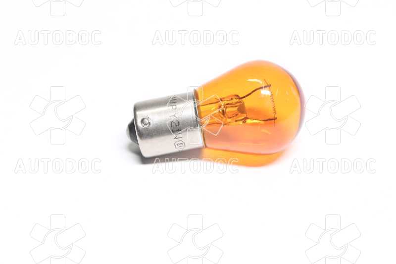 Лампа накаливания, фонарь указателя поворота (пр-во Magneti Marelli кор.код. PY21W 24 HD). Фото 4