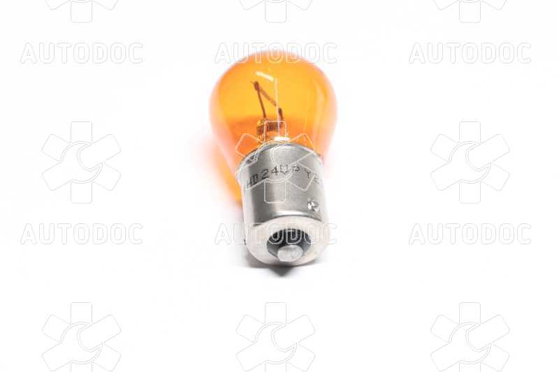 Лампа накаливания, фонарь указателя поворота (пр-во Magneti Marelli кор.код. PY21W 24 HD). Фото 2